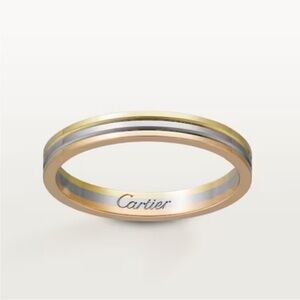 CARTIER VENDÔME LOUIS CARTIER WEDDING BAND 18K GOLD